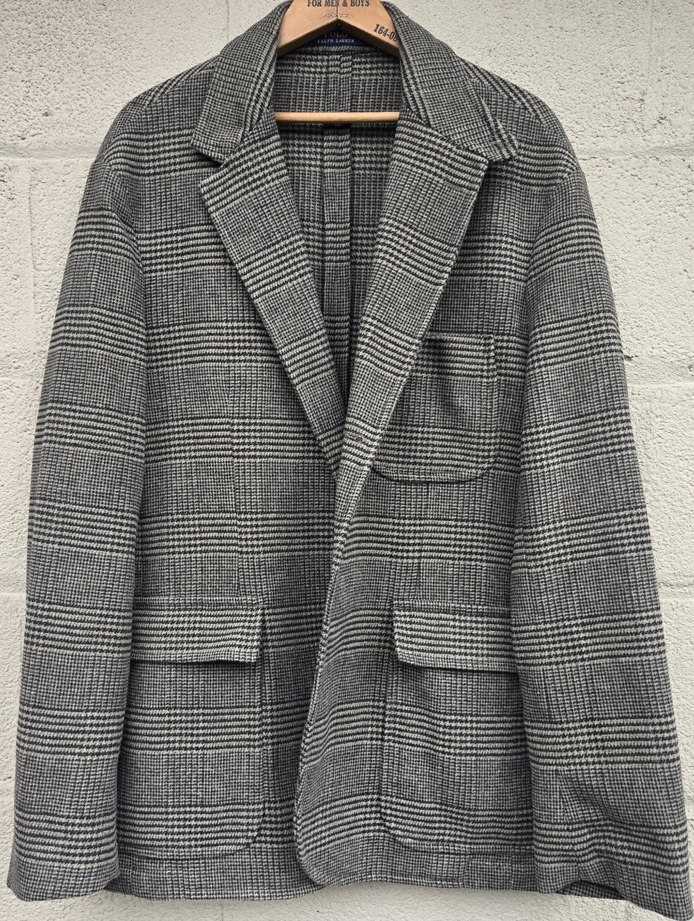 Polo Ralph Lauren Houndstooth Modern Fit Blazer 3 BTN Men ● 46 R
